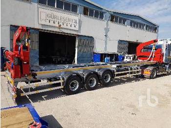 GURLESENYIL 13.8 M Self Loading Container Tri/A - Semiremorcă transport containere/ Swap body