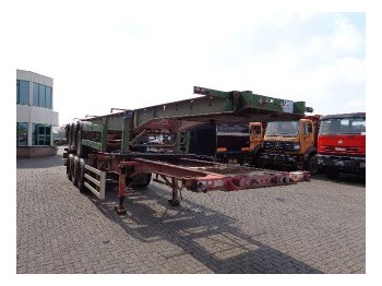 Montracon CONTAINER CHASSIS 3-AS - Semiremorcă transport containere/ Swap body