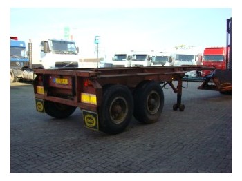 Netam-Freuhauf open 20 ft container chassis - Semiremorcă transport containere/ Swap body