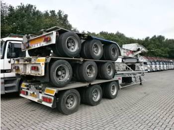 Titan Tank container trailer 20 ft. - Semiremorcă transport containere/ Swap body