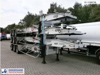 Titan Tank container trailer 20 ft. (3 units € 8000) - Semiremorcă transport containere/ Swap body