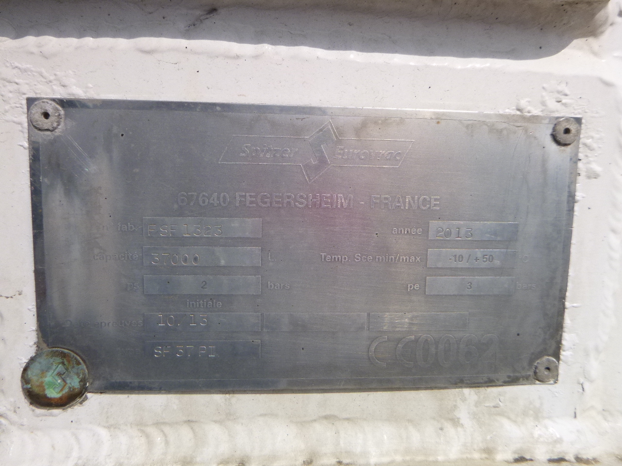 Semiremorcă siloz pentru transport de făină Spitzer Powder tank alu 37 m3 / 1 comp: Foto 17