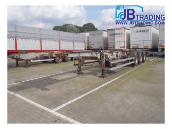 Semiremorcă transport containere/ Swap body Trouillet Container 2 x 20 / 30 / 40 FT: Foto 1