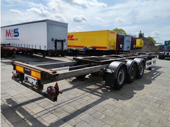 Semiremorcă transport containere/ Swap body Van Hool 3B0070 - MB Axles - DiscBrakes - LiftAxle - ADR(AT,FL,OX) - 3 units (O1062): Foto 1