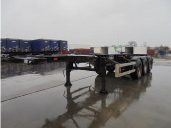 Semiremorcă transport containere/ Swap body Van Hool 3B 0049 ADR: Foto 1