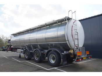 Semiremorcă cisternă pentru transport de produselor alimentare Van Hool 3 AXLE 35.180L FOOD TRAILER: Foto 4