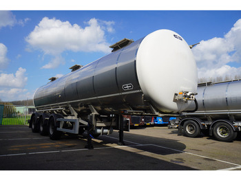 Semiremorcă cisternă pentru transport de produselor alimentare Van Hool 3 AXLE 35.180L FOOD TRAILER: Foto 3