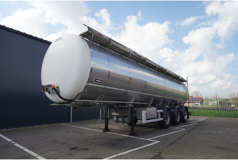 Semiremorcă cisternă pentru transport de produselor alimentare Van Hool 3 AXLE 35.180L FOOD TRAILER: Foto 2