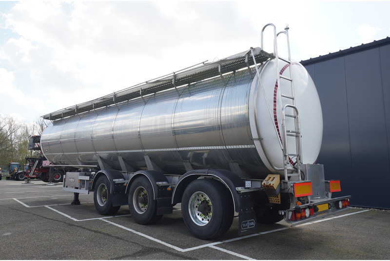 Semiremorcă cisternă pentru transport de produselor alimentare Van Hool 3 AXLE 35.180L FOOD TRAILER: Foto 4