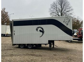 Semiremorcă transport animale minisattel trailer für Pferdetransport: Foto 1