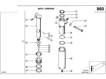 Cilindru hidraulic CLAAS