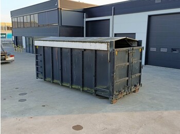 Container abroll BCK Haakarm afzetcontainer 30 m³ met afdeksysteem: Foto 1