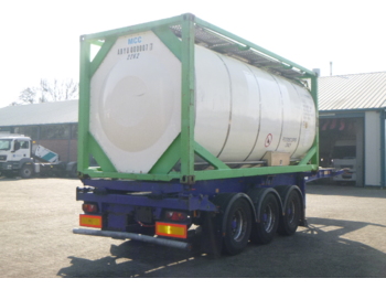 Container cisternă, Semiremorcă Danteco Food tank container inox 20 ft / 25 m3 / 1 comp: Foto 4