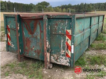 Container abroll Diverse 6050mm 17m3 med bagdøre: Foto 1