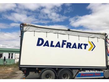 Caroserie furgon pentru Camion Flisbur med tippstativ 45 m3 MT EKsjö: Foto 1