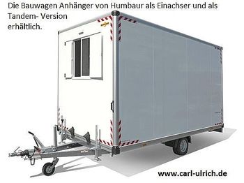 Container locuibil nou Humbaur - Bauwagen 204222-24PF30 Tandem: Foto 1