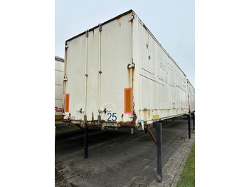 Caroserie furgon Krone Stahl-Glattwand-Wechselkoffer 7.45m BDF mit Portaltüren als Lager: Foto 3