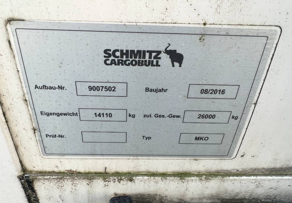 Caroserie furgon Schmitz Cargobull Utan Kyl Serie 9007502: Foto 6