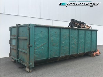 Container abroll Stegk Abrollcontainer 22 m³ Container mit Atlas 80.1 - 7,3/2 Hochstand / 4 + 5 Steuerkreis: Foto 1