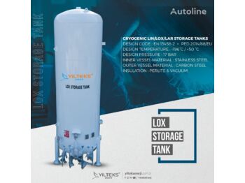 Rezervor de stocare pentru transport de gazelor nou YILTEKS Cryogenic Tanks - LIN,LOX,LAR,LCO2: Foto 1