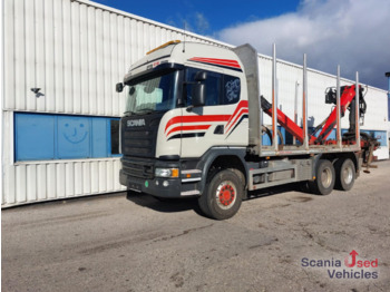 Camion forestier SCANIA G 490