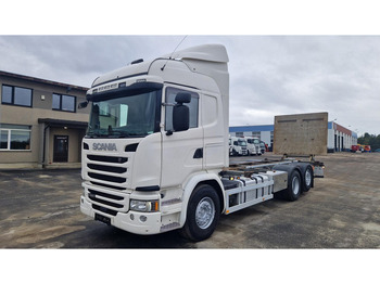 Camion transport containere/ Swap body SCANIA G 490