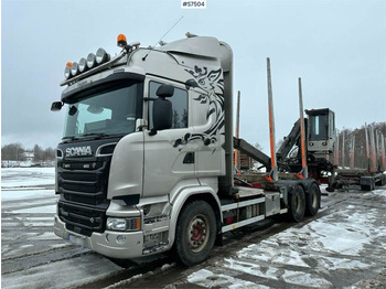 Camion forestier SCANIA R 520