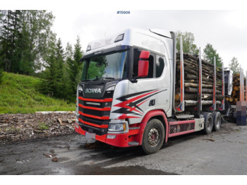 Camion forestier SCANIA R 650
