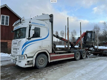 Camion forestier SCANIA R 650