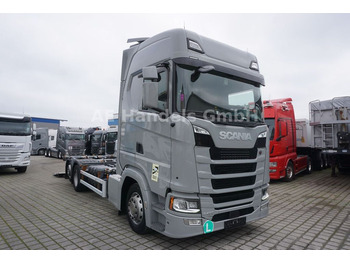 Camion transport containere/ Swap body SCANIA S 450