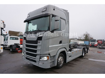 Camion transport containere/ Swap body SCANIA S 450