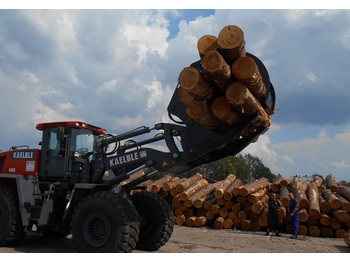 Utilaj forestier nou ONE-TP Logs forks with grapple for all loaders: Foto 1