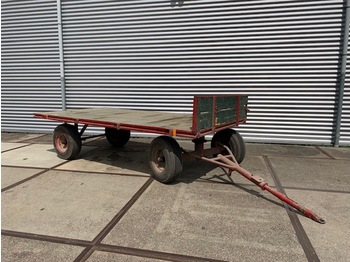 Remorcă platforma agricolă 4 Tons Landbouwwagen: Foto 1
