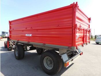 Remorcă agricolă nou Bicchi Agricultural trailer with 2 axles Bicchi model 2B100-P2, 10 tons, pneumatic/hydraulic brake !!! Transport included!!!: Foto 1