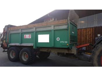 Maşină de împrăştiat gunoi de grajd Briri UTS 160 T: Foto 1