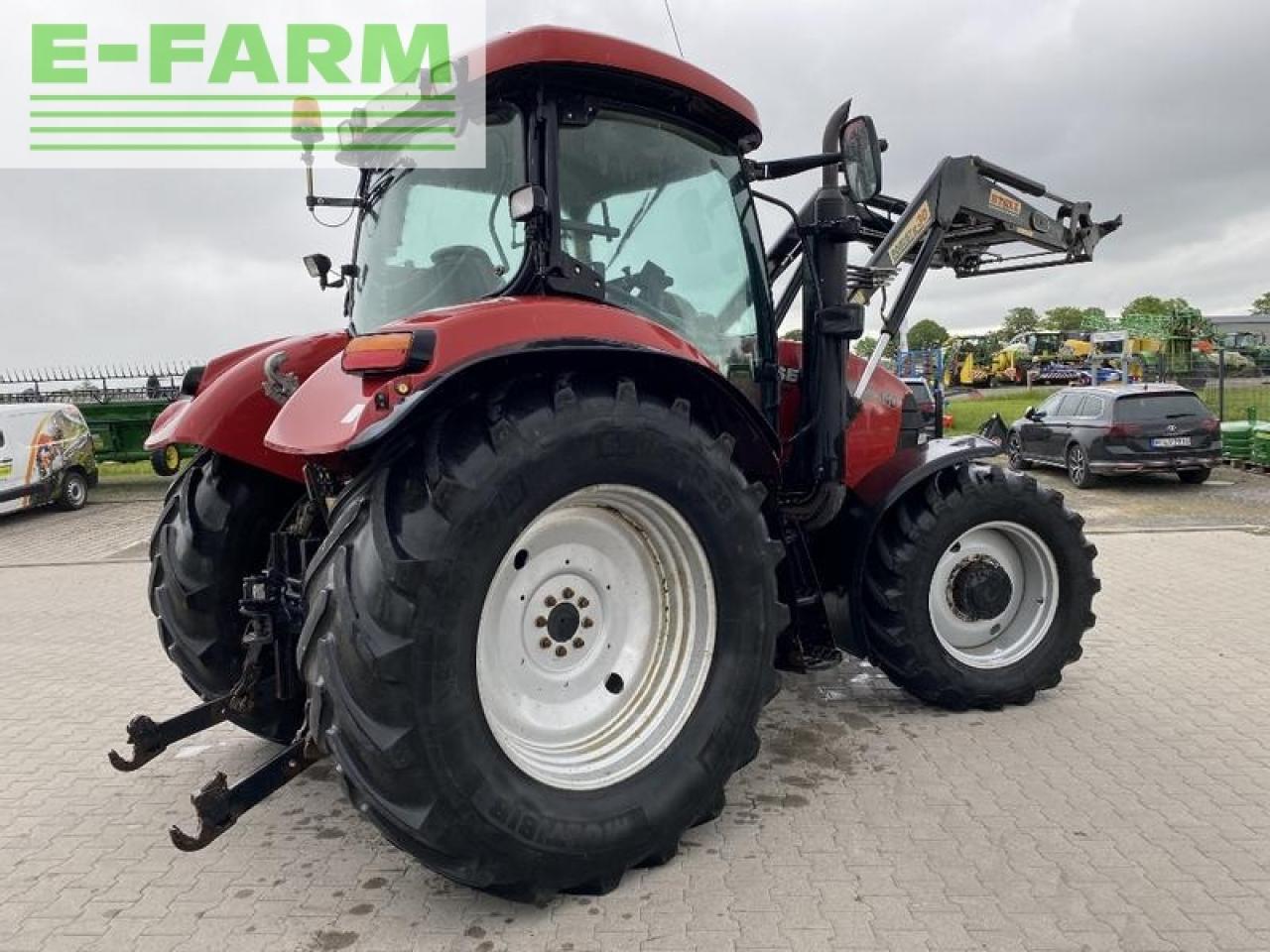 Tractor agricol Case-IH maxxum 140 multicontroller mit stoll frontlader hdp30: Foto 3