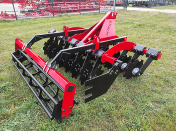 DEXWAL Compact Harrow 1,4m / Kurzscheibenegge / Brona Talerzowa Kompaktowa - Grapă cu discuri