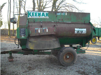 Remorcă distribuit furaje Keenan Futtermischwagen 8 cbm: Foto 1