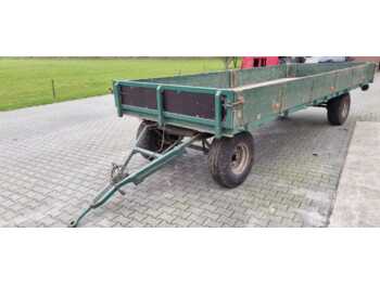 Remorcă autobasculantă agricolă Landbouwwagen / Platte Wagen: Foto 1