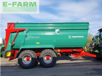 Farmtech durus 2000 - Remorcă autobasculantă agricolă