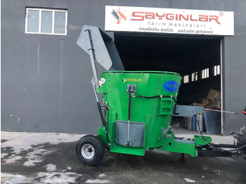Utilaje de creştere vite nou SAYGINLAR vertical feed mixer wagon: Foto 3