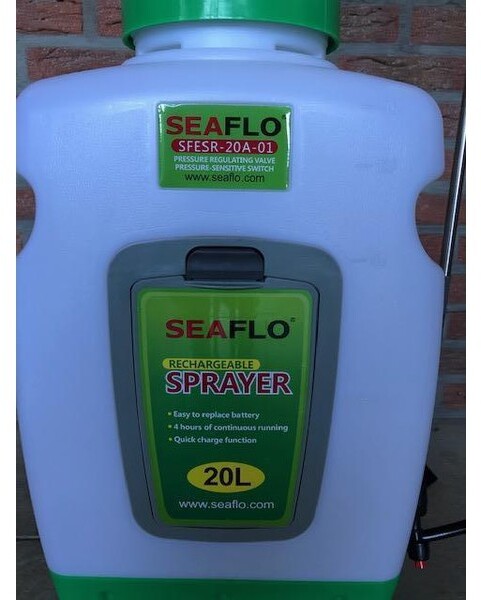 Maşină de erbicidat purtata Seaflo Accu rug spuit, 20 liter: Foto 2