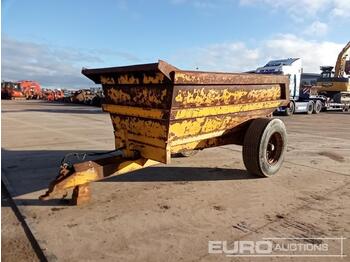 Remorcă agricolă Single Axle Dump Trailer: Foto 1