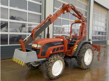  2006 Foton 4WD Tractor, Front Weights, Rear Mounted Crane - Tractor agricol