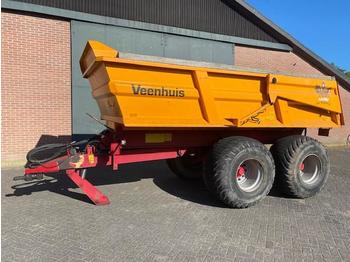 Remorcă autobasculantă agricolă Veenhuis JVZK 1800 kieper, kipper, kiepwagen: Foto 1
