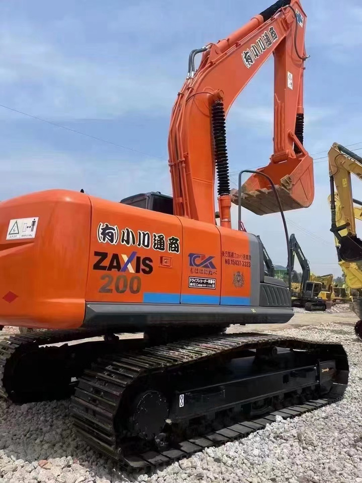 Excavator pe şenile 90%new 20 ton Korea Original made HITACHI ZX200 used hydraulic crawler excavator in ready stock: Foto 7