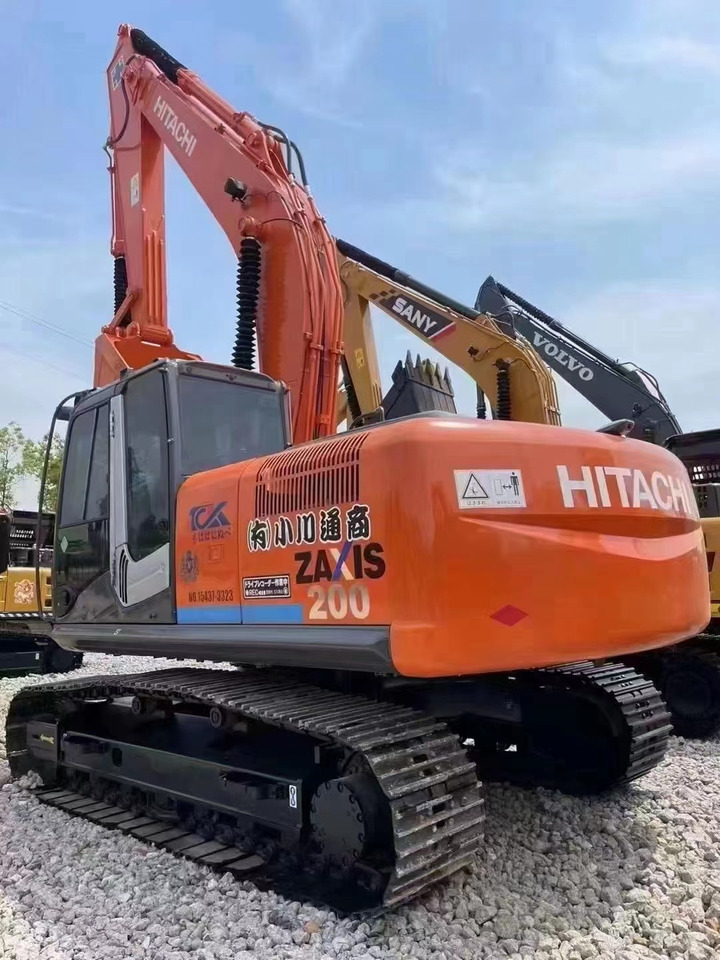 Excavator pe şenile 90%new 20 ton Korea Original made HITACHI ZX200 used hydraulic crawler excavator in ready stock: Foto 2