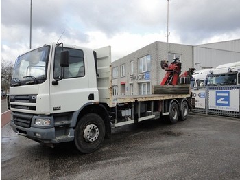 DAF FAT75-360 6x4 FULL STEEL OPEN BODY WITH FASSI 19 - Automacara