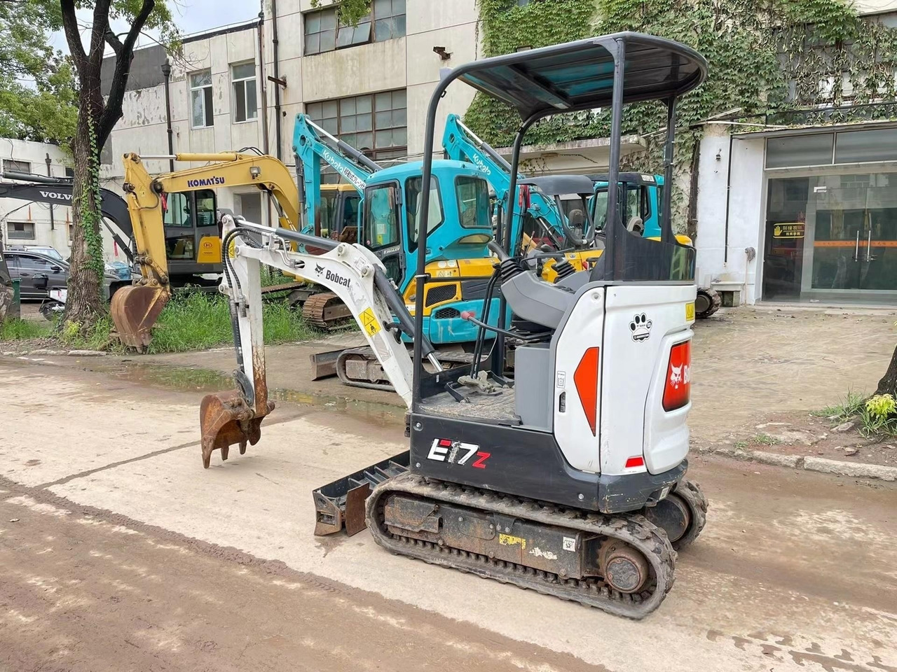 Mini excavator BOBCAT E17 compact excavator small hydraulic digger: Foto 6