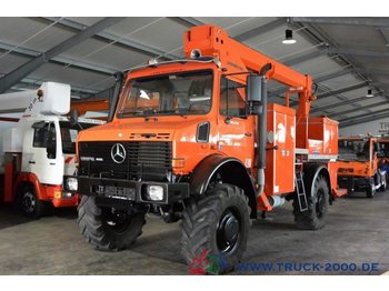 Unimog U2150L 4x4 Ruthmann Arbeitsbühne 17 m seitl. 12m - Camion cu nacela